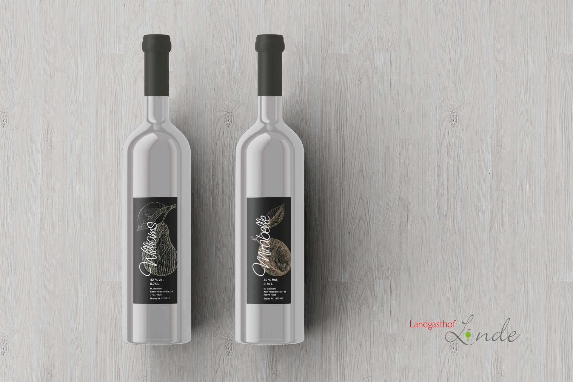 Linde_Landgasthof_Mockup_Schnapsetikett
