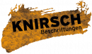 Logo Knirsch Beschriftungen